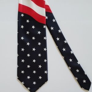 Patriotic men's tie